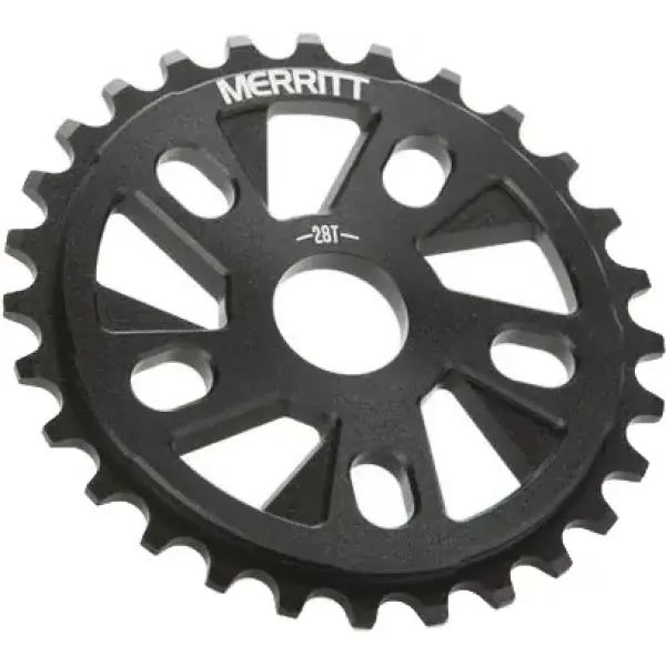 BMX Kettenblatt Merritt Ackerman (Schwarz - 28T)