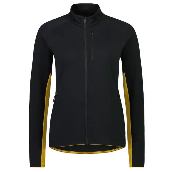 Mons Royale Approach Merino Fleece Dames Hoodie (XL - Black)