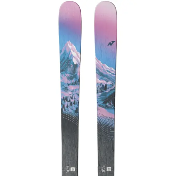 All Mountain Ski Nordica Santa Ana 92 Dame (161cm - Lavender / Blue / Black)