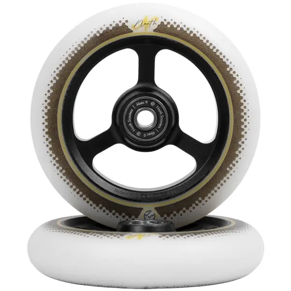 Stunt Scooter Rollen North Index 2 Stk. (110mm - Black/White)