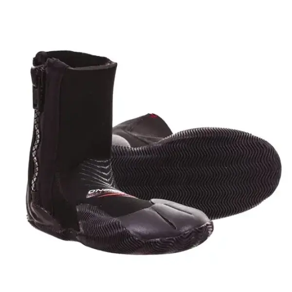 Surfschoenen O'Neill Heat 5mm Zip Junior (Zwart - 28-29)