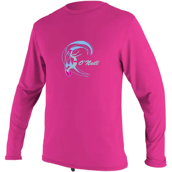 O'Neill O'Zone Sun Langærmet Børne Lycra T-Shirt (1 - Berry)