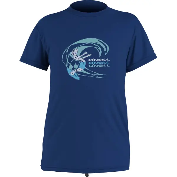 O'Neill O'Zone Sun Børne Lycra T-Shirt (2 - Navy)
