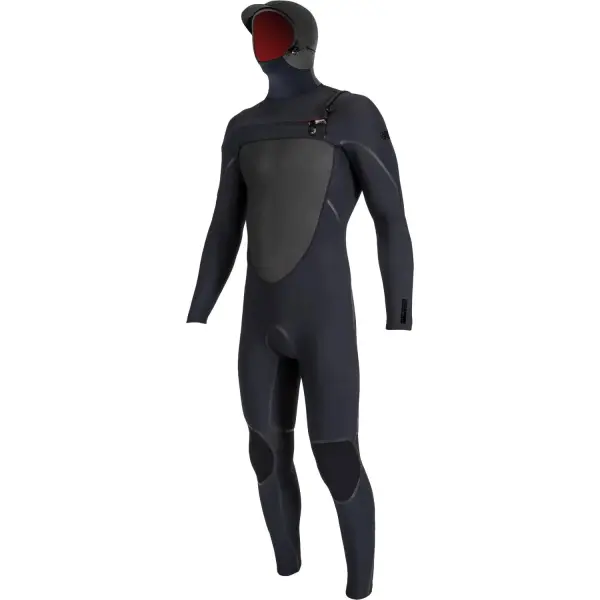 Neoprenanzug O'Neill Psycho Tech 6mm Chestzip Hooded (XXL - Schwarz)