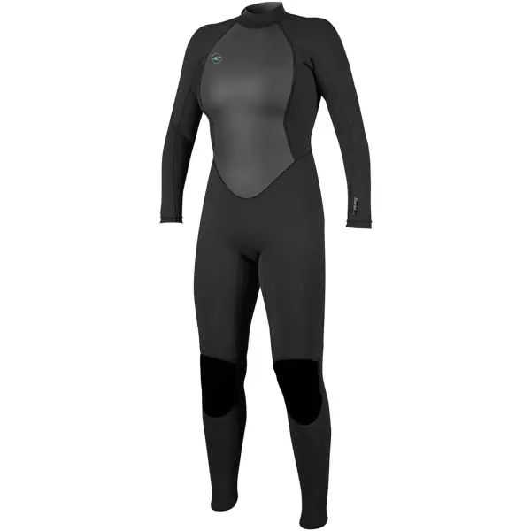 Våddragt Dame O'Neill Reactor 3mm Back Zip (14 - Sort)