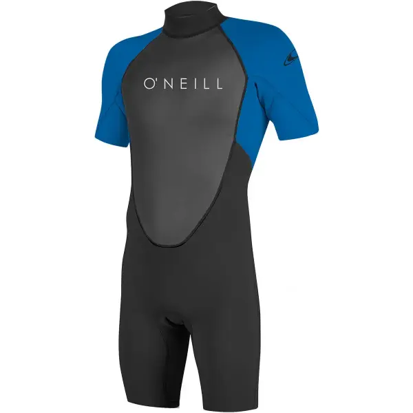 Reactor 2mm Back Zip Short Sleeve Spring, kort våtdrakt, junior BLK/OCEAN