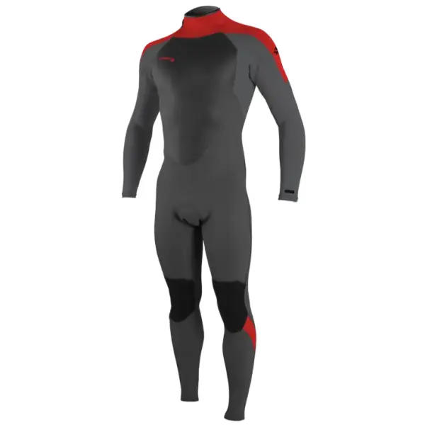 Neoprenanzug O'Neill Youth Epic 4/3 Back Zip Full (10 - Rot)