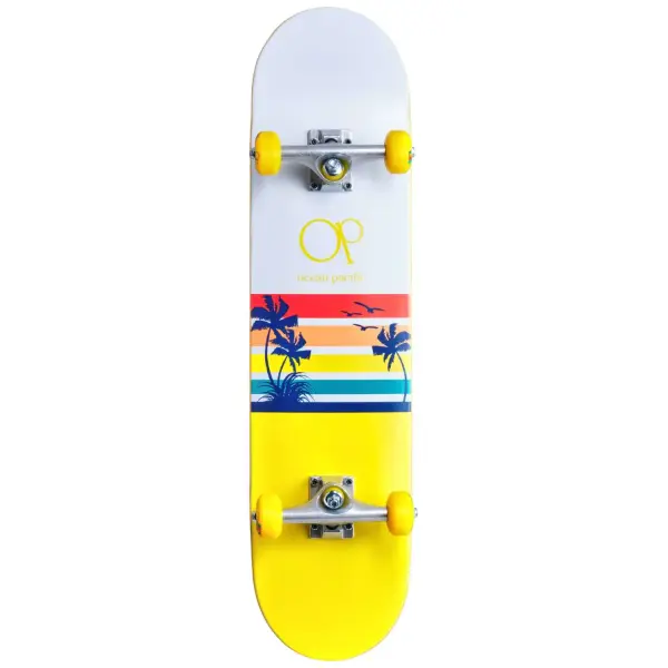 Skateboard Komplettboard Ocean Pacific Sunset (7.75" - Gelb)