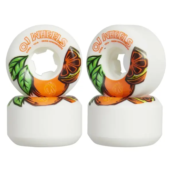 Skateboard Rollen OJ's From Concentrate Hardline 101A 4 Stk. (52mm - New)