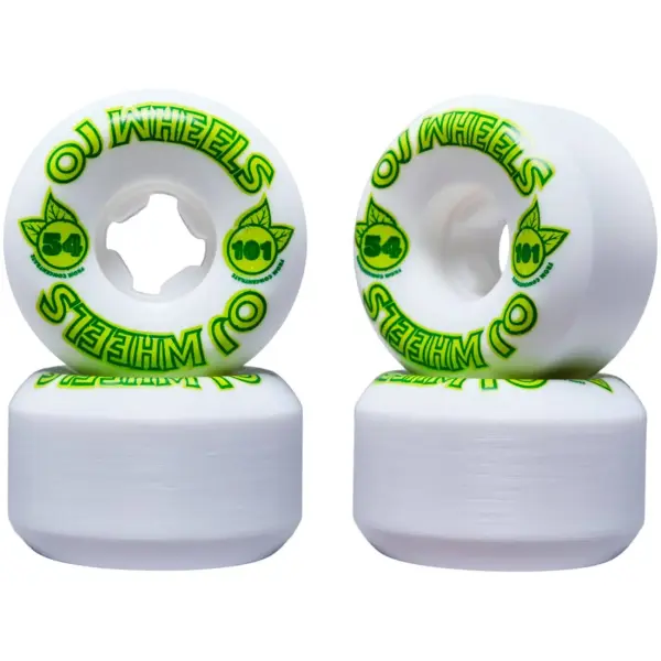 Skateboard Rollen OJ's From Concentrate Hardline 101A 4 Stk. (54mm - Grün)