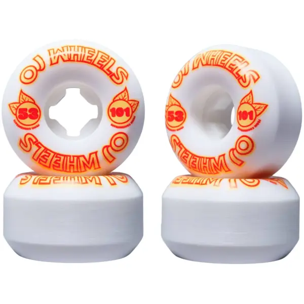Skateboard Rollen OJ's From Concentrate Hardline 101A 4 Stk. (53mm - Orange)
