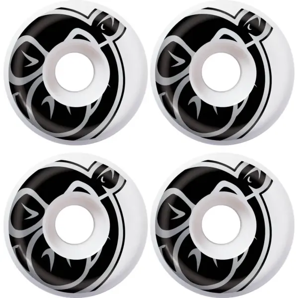 Skateboard Rollen Pig Prime 103A 4 Stk. (52mm - Weiß)