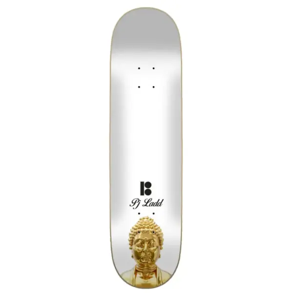 Skateboard Deck Plan B Gold (8" - Pj Ladd)