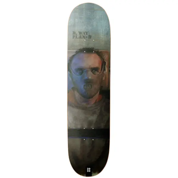 Skateboard Deck Plan B Hannibal Way (8.25" - Blau)