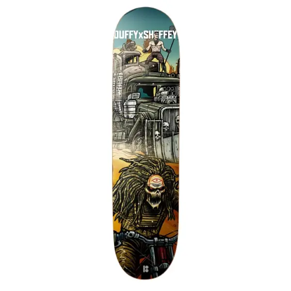 Skateboard Deck Plan B Mad Max (8.25" - Duffy X Sheffey)