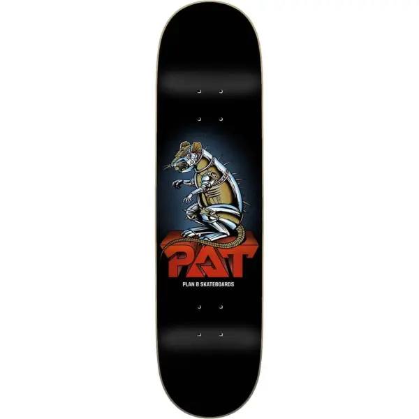 Skateboard Deck Plan B Ratt Duffy (8" - Schwarz)