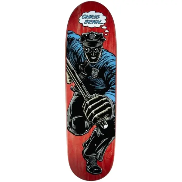 Skateboard Deck Powell Peralta Chris Sean Cop Reissue (9.13" - Rød)