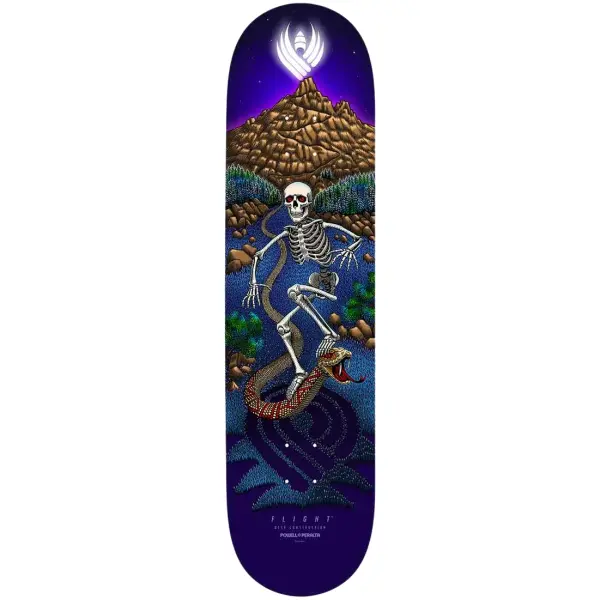 Skateboard Deck Powell Peralta Pro JM D Slidewind 3 Flight (8.875" - Lilla)