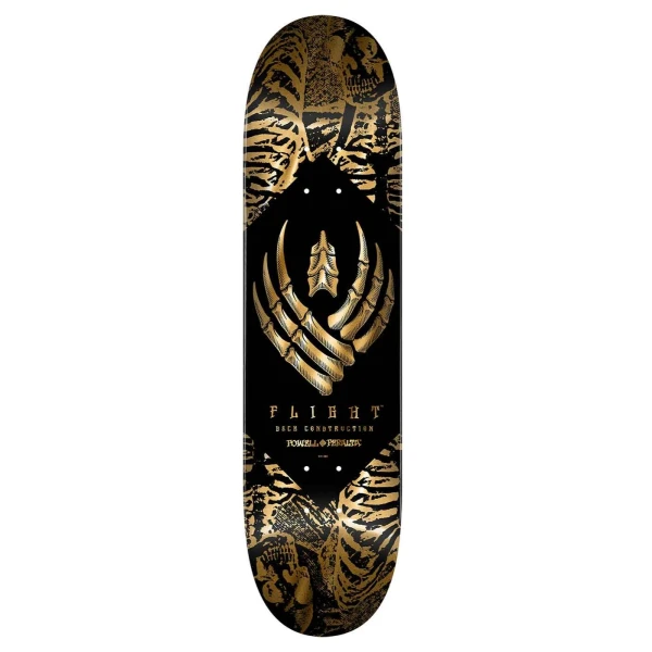 Skateboard Deck Powell Peralta Skeleton Flight (8.63" - Gul)