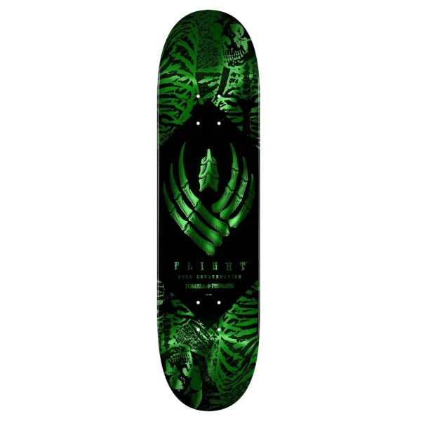 Skateboard Deck Powell Peralta Skeleton Flight (8.5" - Grøn)