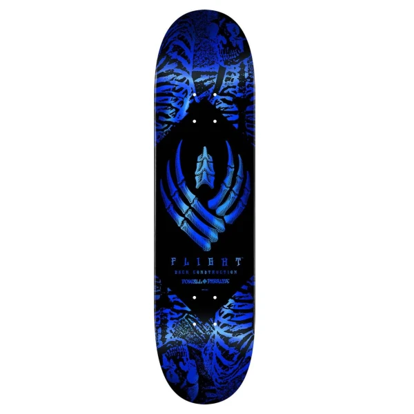 Skateboard Deck Powell Peralta Skeleton Flight (8.75" - Blå)