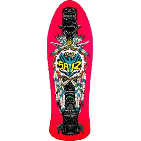 Skateboard Deck Powell Peralta Steve Saiz Totem (10" - Pink)