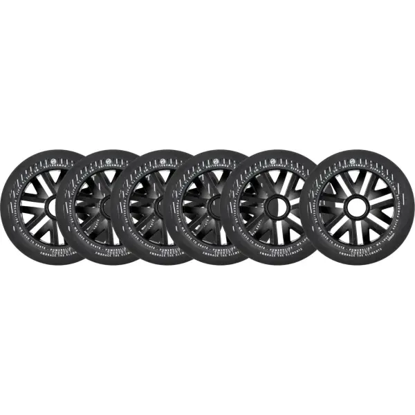 Powerslide Torrent Rain Speedskates Rollen 6 Stk. (125mm - Schwarz)