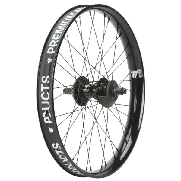 BMX Hinterrad Premium Curb Cutter Freecoaster Rear (Schwarz - Right hand drive)
