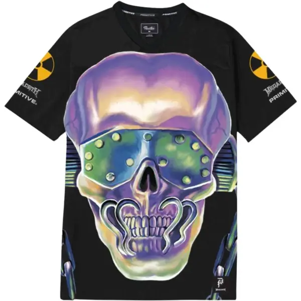 T-Shirt Primitive Megadeth Rattlehead Jersey (S - Black)