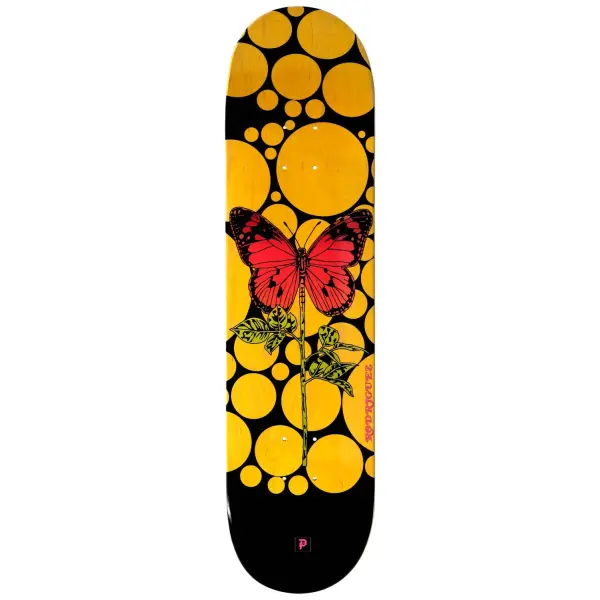Skateboard Deck Primitive Rodriguez Cycles Pro (8" - Gelb)