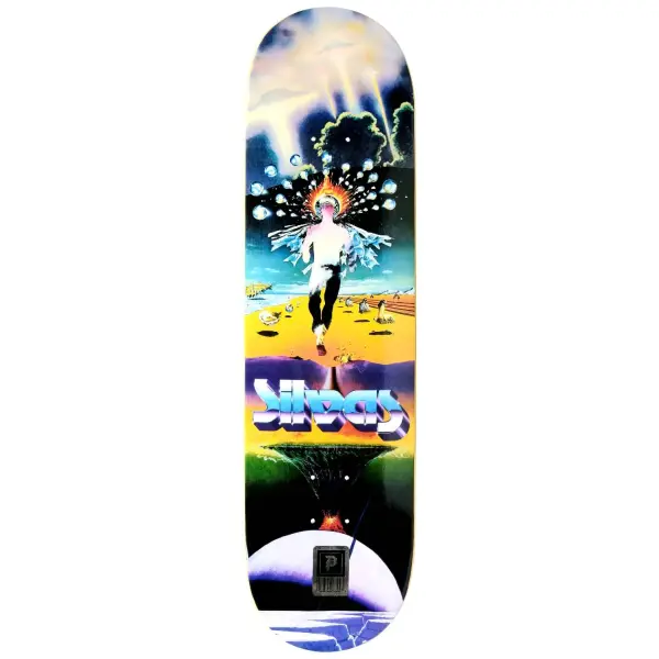 Skateboard Deck Primitive Silvas Time and Space Pro (8.25" - Multicolored)