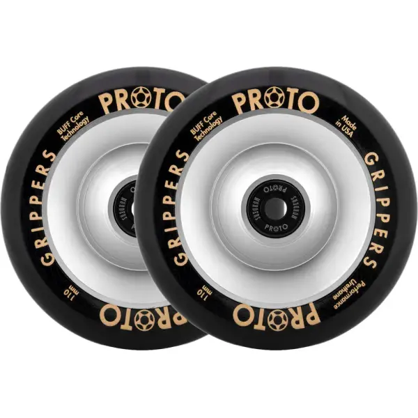 Stunt Scooter Rolle Proto Full Core Grippers 2 Stk. (110mm - Black on Raw)