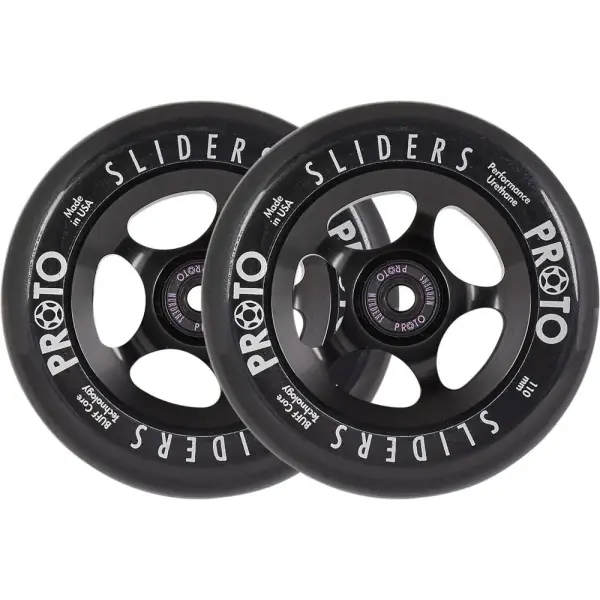 Stunt Scooter Rollen Proto Spoked Sliders 2 Stk. (110mm - Black On Black)