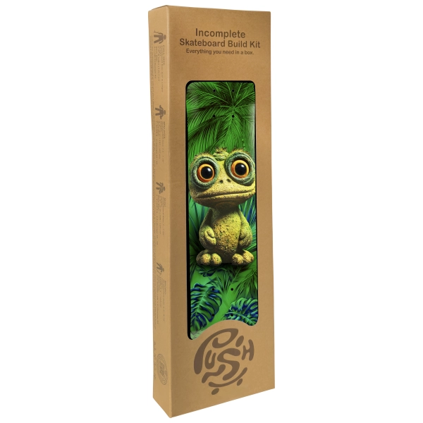 Skateboard Børn Push Mr Frog FP Incomplete (7.5" - Grøn)