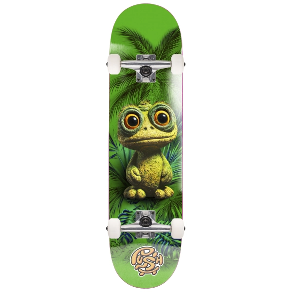 Skateboard Børn Push Mr Frog FP Soft Top (7" - Grøn)