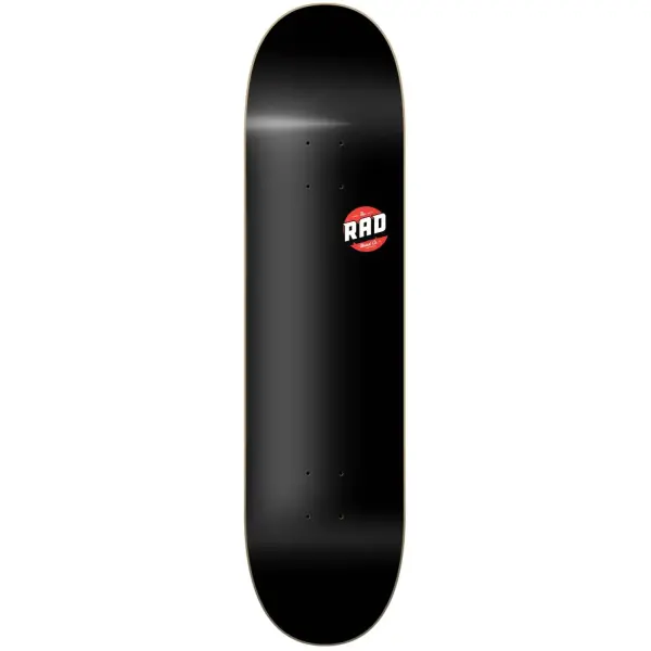 Skateboard Deck RAD Blank Logo (7.75" - Sort)