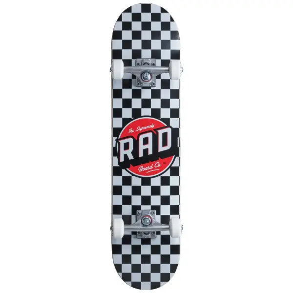 Skateboard Komplettboard RAD Checkers (7.75" - Checkers Black)