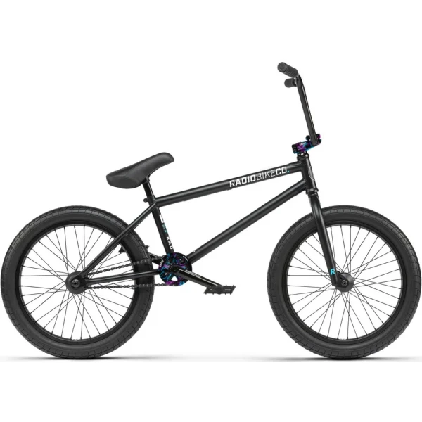 Freestyle BMX Rad Radio Comrad 20" (21" - Matt Black/Black Splatter)