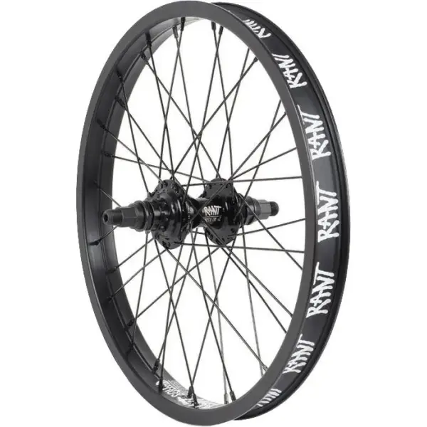 BMX Hinterrad Rant Party On V2 18" Cassette (Schwarz - Right hand drive)