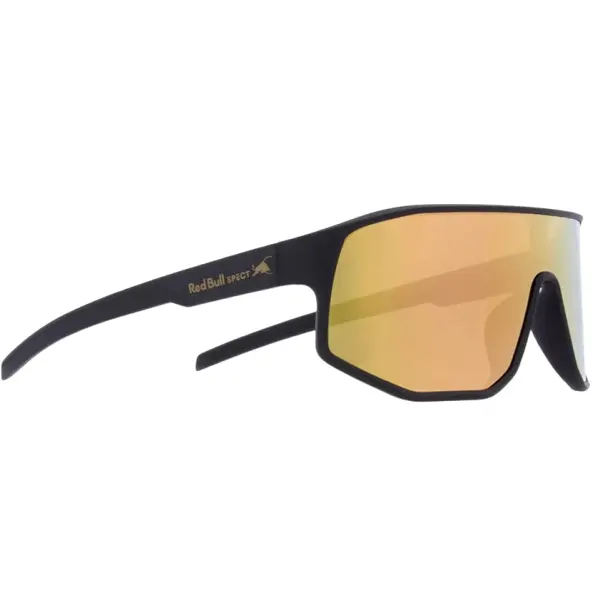 Red Bull SPECT Dash cykelbriller - sort med orange spejlglas