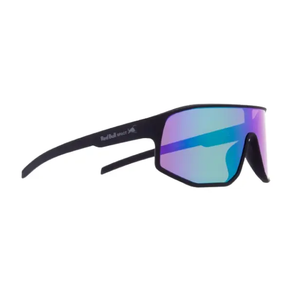 Red Bull SPECT DASH cykelbriller - unisex, fuldramme, sort/multifarvet linse