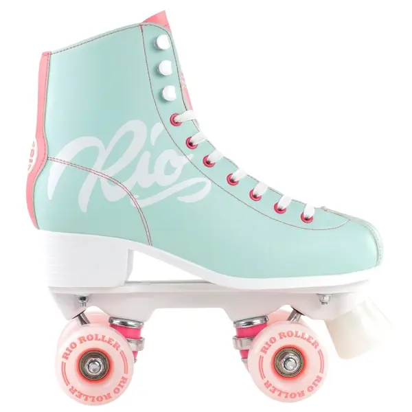 Rollschuhe Rio Roller Script Teal (Teal - 42)