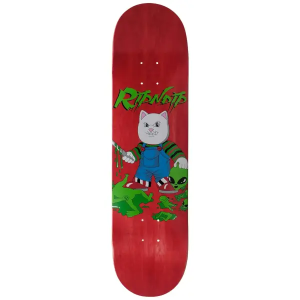 Skateboard Deck RIPNDIP Childs Play (8" - Red)
