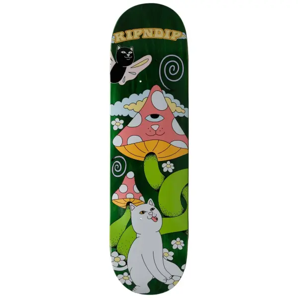 Skateboard Deck RIPNDIP Cloud 69 (8" - Green)