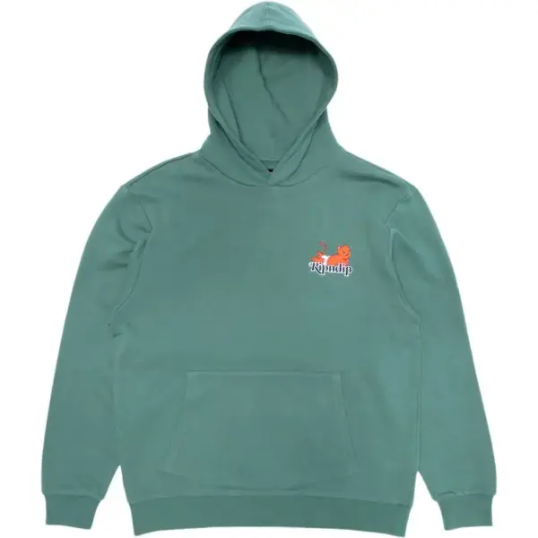 Hoodie RIPNDIP Devil Baby (M - Dark Sage)