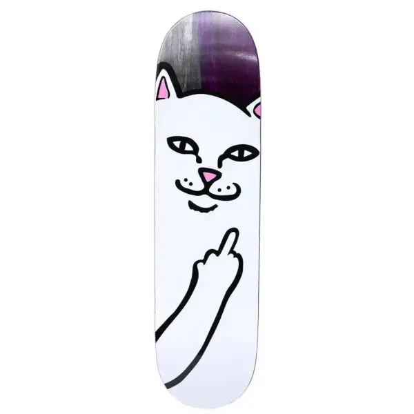 Skateboard Deck RIPNDIP Lord Nermal (8.5" - Schwarz/Pink)