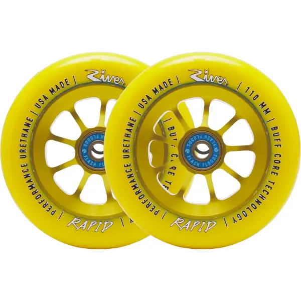 Stunt Scooter Rollen River Naturals Rapid 2 Stk. (110mm - Sunrise)