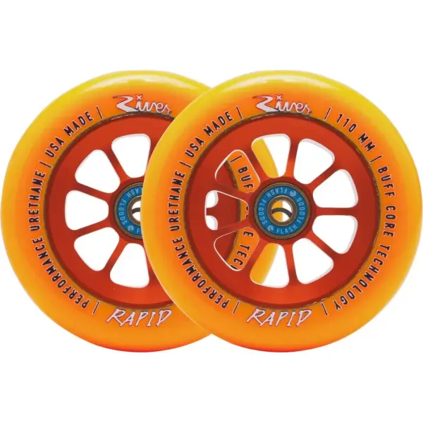 Stunt Scooter Rollen River Naturals Rapid 2 Stk. (110mm - Sunset)