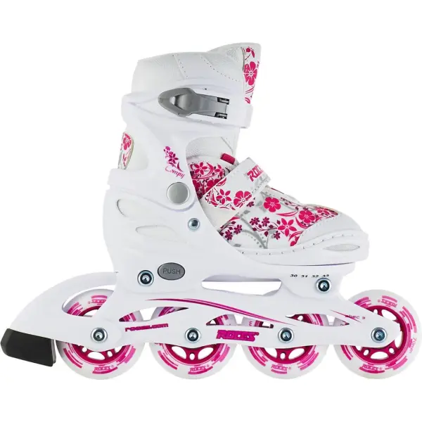 Inliner Mädchen Roces Compy 8.0 (White/Violet - 26-29)