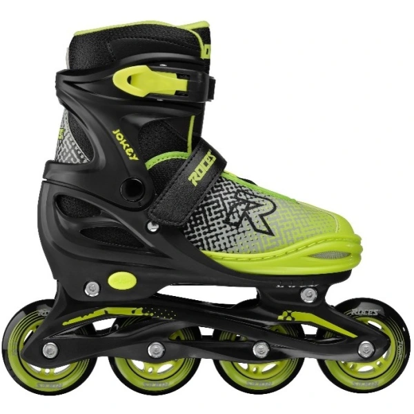 Inliner Kinder Roces Jokey X (Schwarz/Gelb - 34-37)